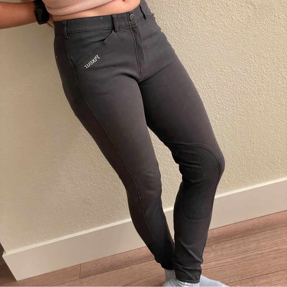Pikeur Brooklyn grey Riding Breeches knee grip